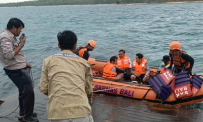 kapal kandas di selat bali