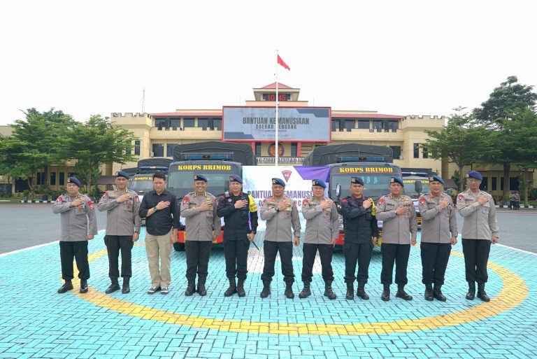 bantuan kemanusiaan polri