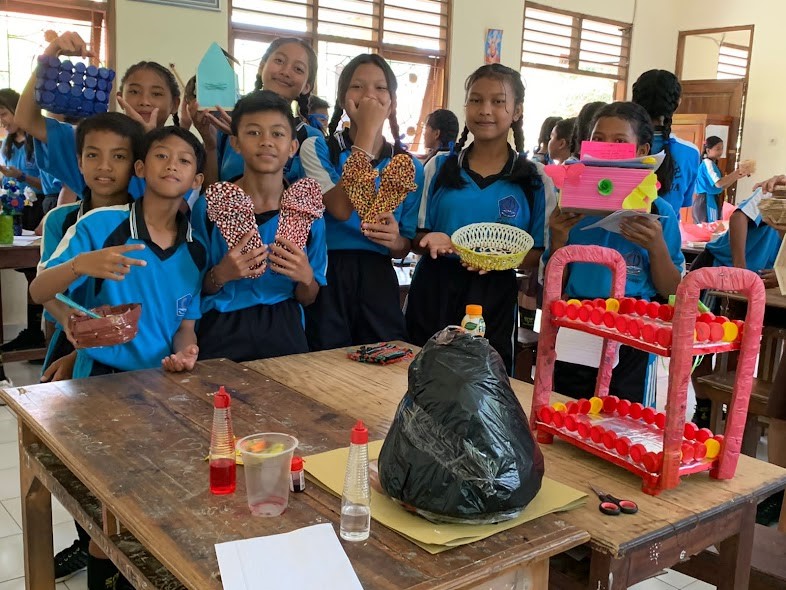 ekstrakurikuler lingkungan hidup SMPN 7 Singaraja