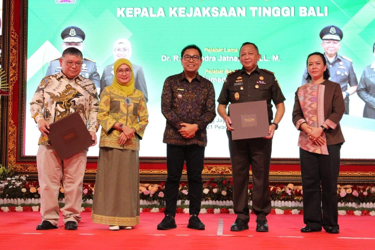 pisah sambut kepala kejati bali