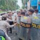 simulasi pengamanan pemilu polres gianyar