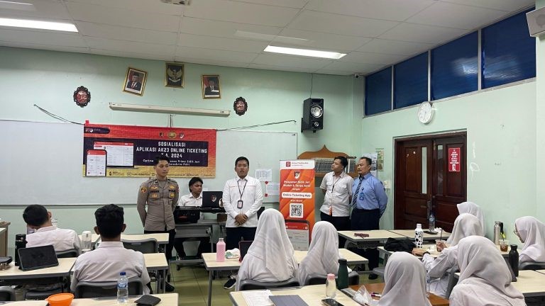 sosialisasi AK23 Online Ticketing