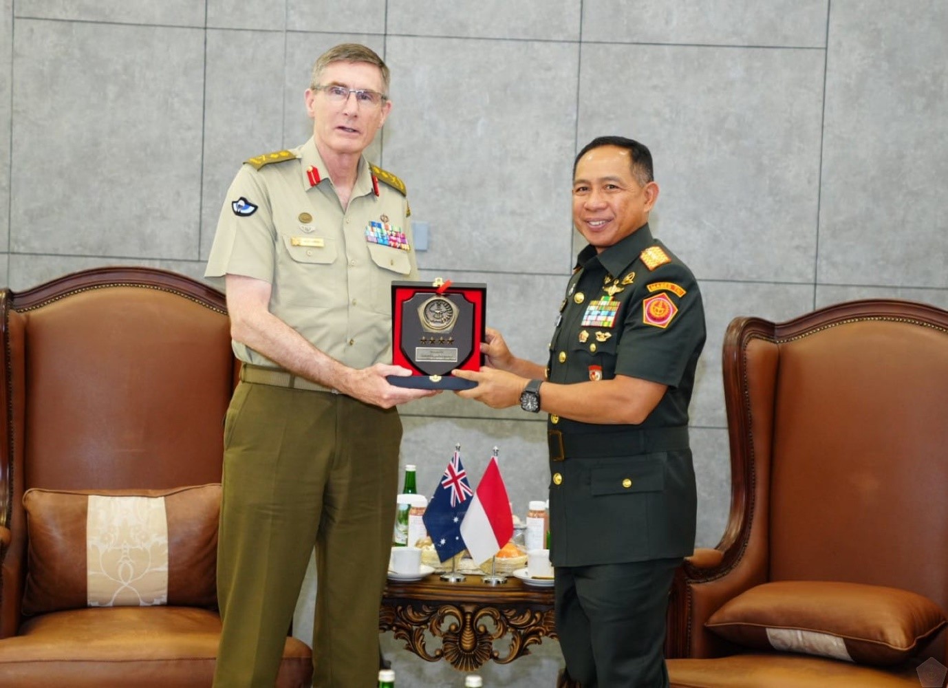 kunjungan panglima australia