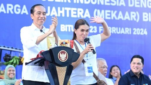silaturahmi mekaar dengan presiden di bitung