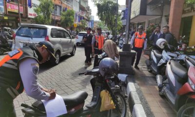 sidak parkir jalan gajah mada