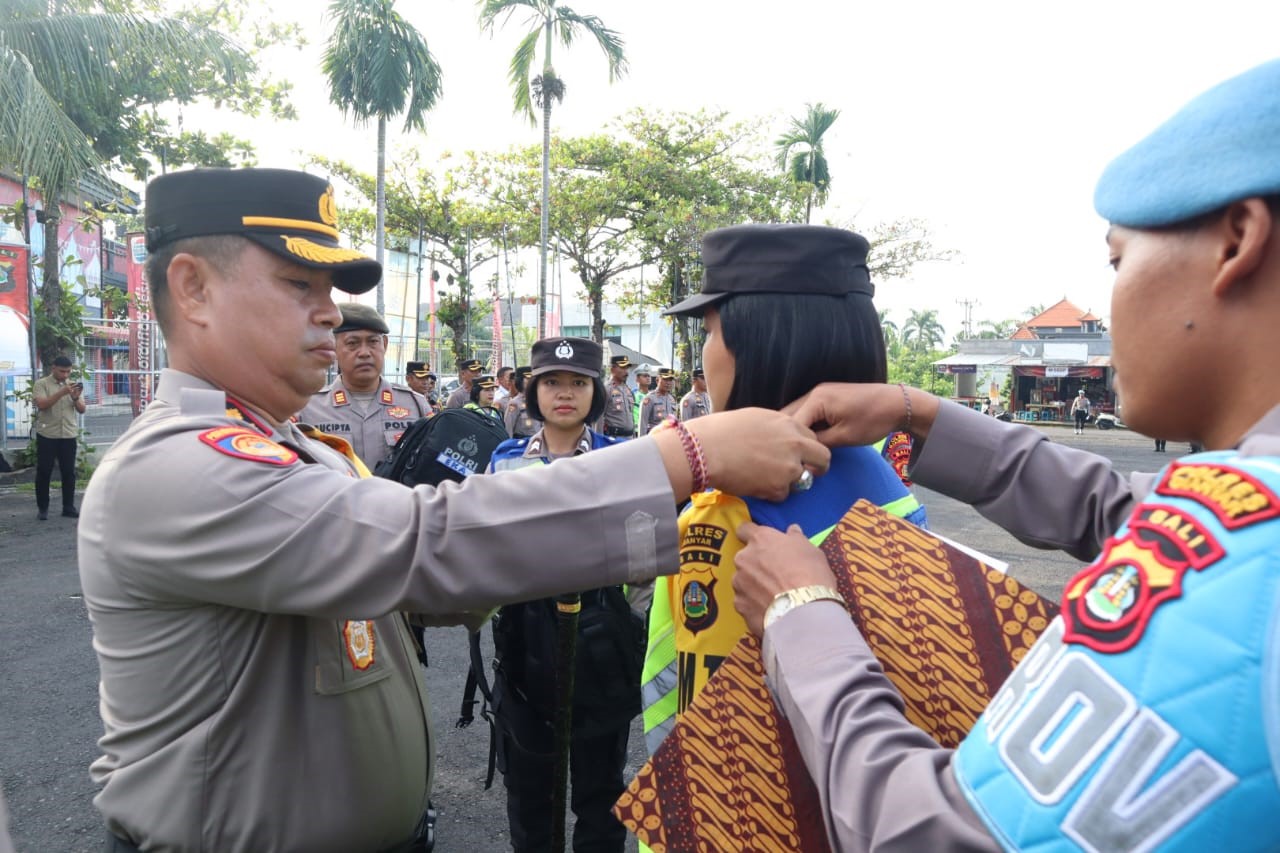 pengamanan pemilu gianyar