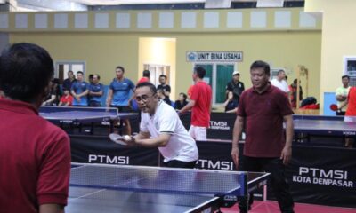Turnamen Tenis Meja hut denpasar
