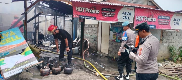 kebakaran di kertalangu