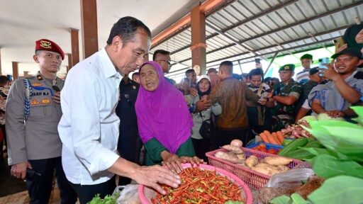 presiden di pasar sebukit rama
