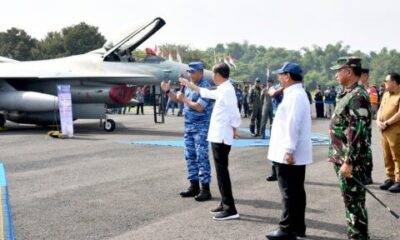 kunjungan presiden ke pangkalan tni au magetan