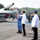 kunjungan presiden ke pangkalan tni au magetan
