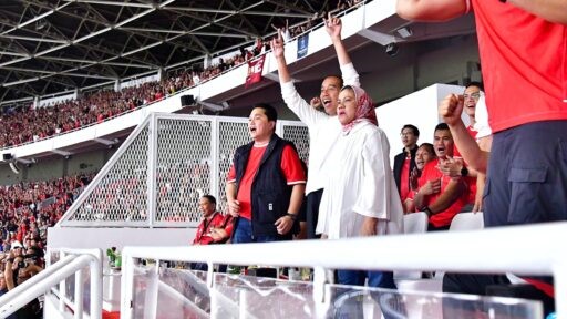 presiden menyaksikan indonesia vs vietnam