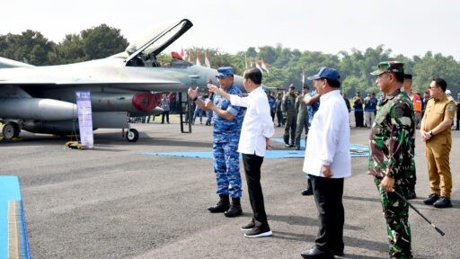 kunjungan presiden ke pangkalan tni au magetan