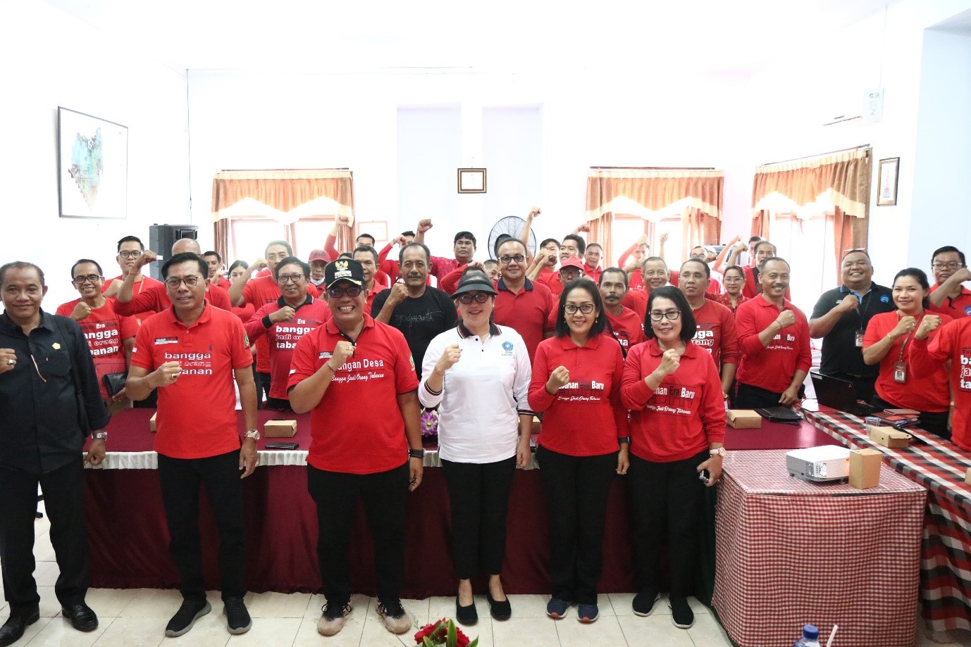 Sosialisasi desa presisi di tabanan