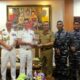 kunjungan komandan kapal perang prancis
