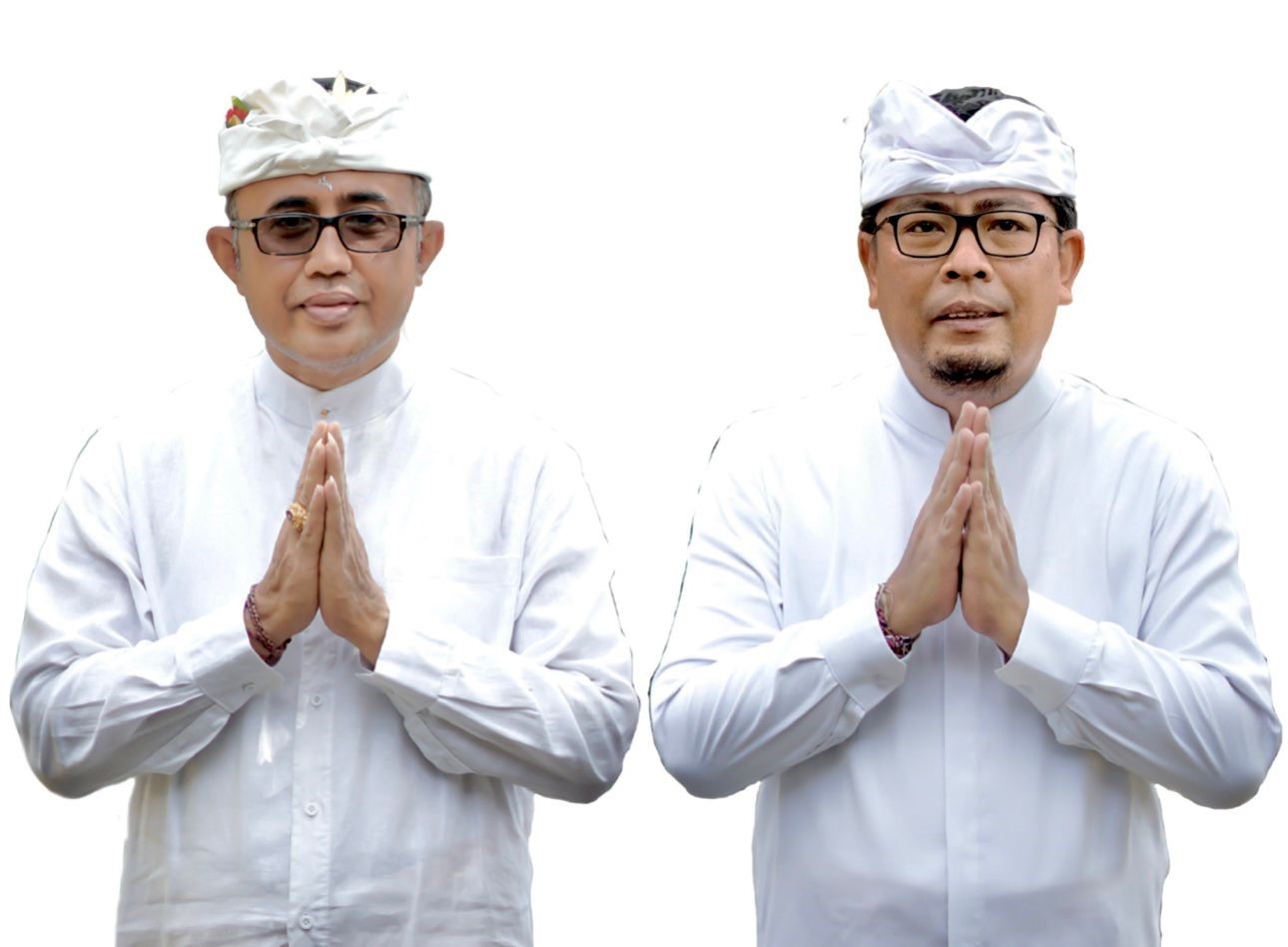 walikota bersama wawalikota denpasar ucapkan selamat hari raya Nyepi caka 1946