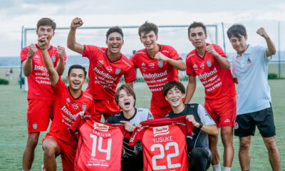 kunjungan pelatih jepang ke training centre bali united
