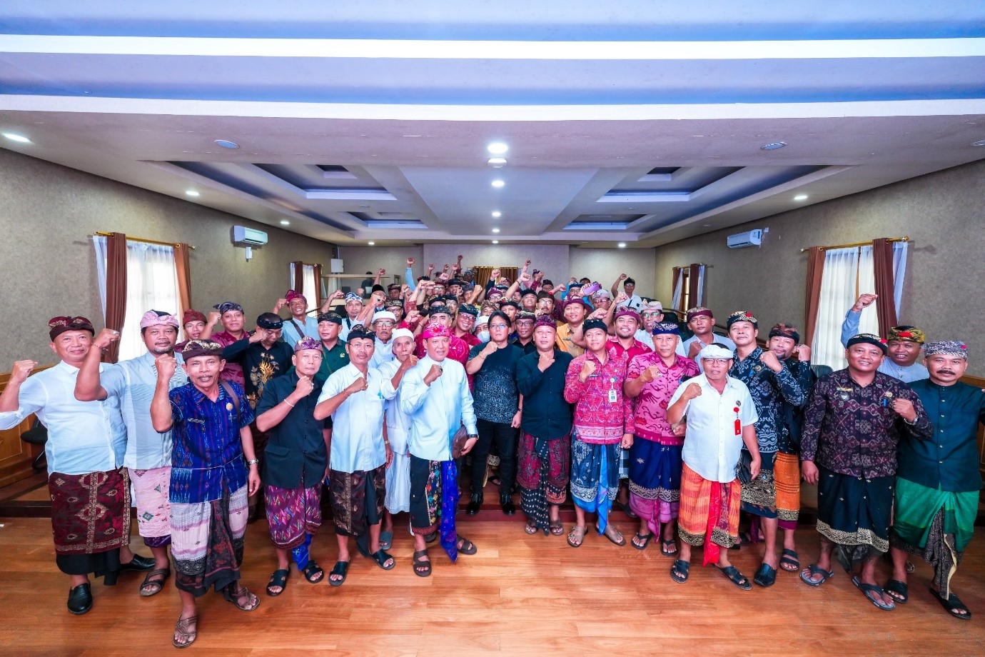 audiensi perbekel klungkung
