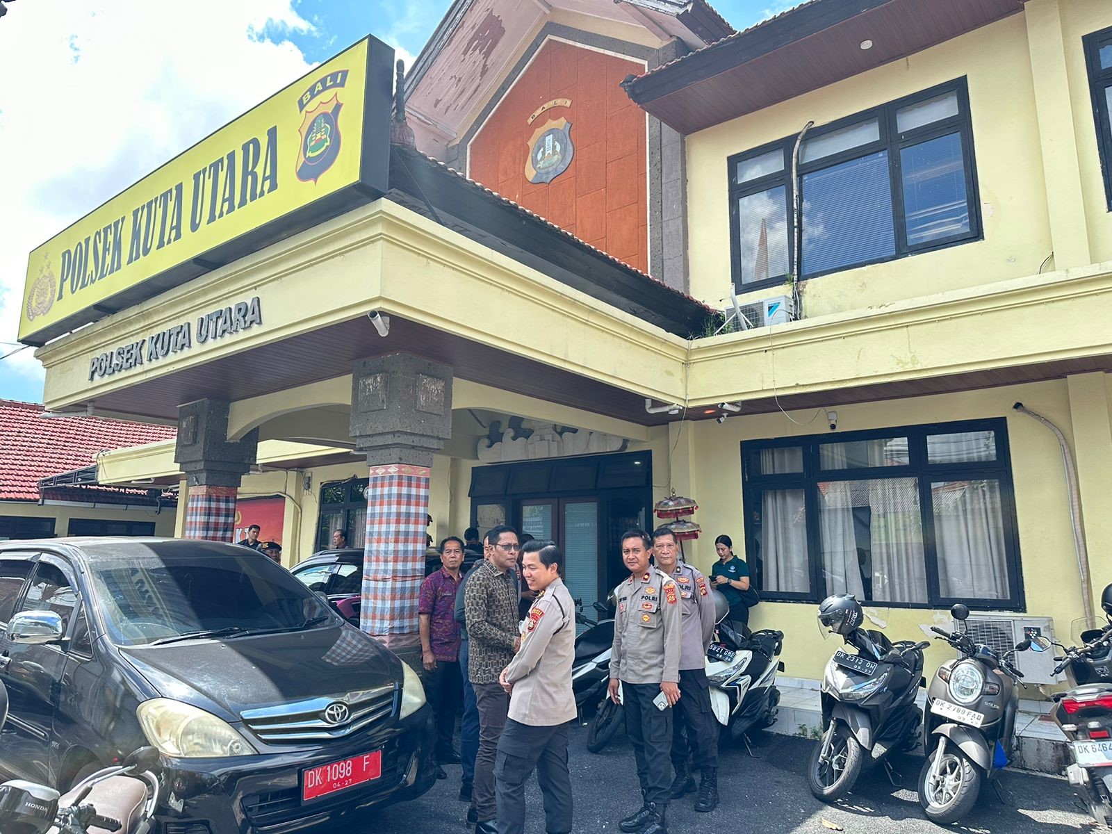 hibah tanah polsek kuta utara