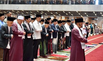 salat Idulfitri presiden