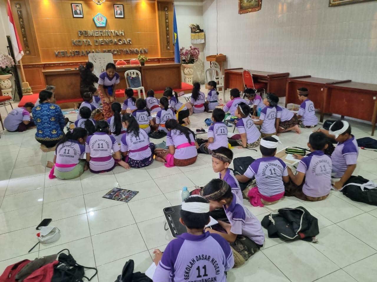 pelatihan bahasa bali peguyangan