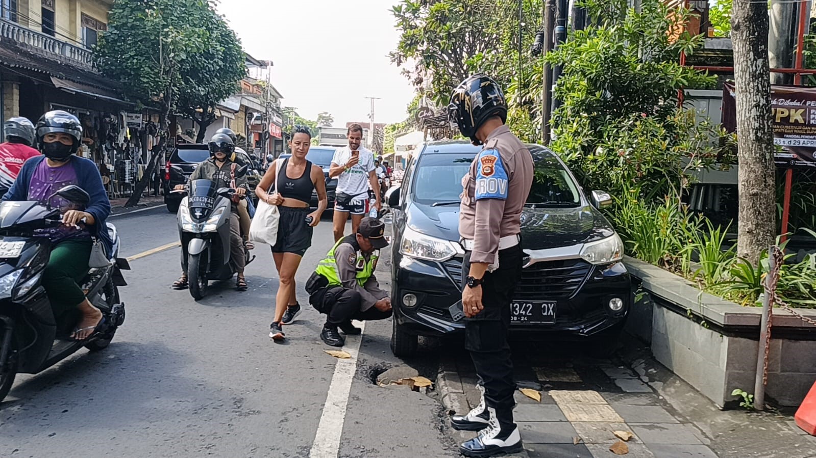 penertiban parkir di ubud