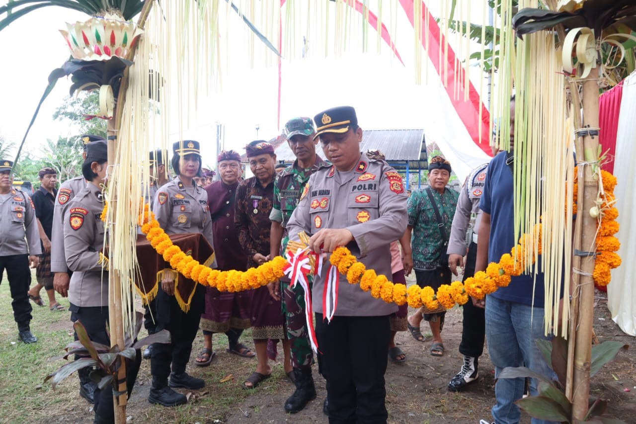 bantuan sumur Polres Gianyar