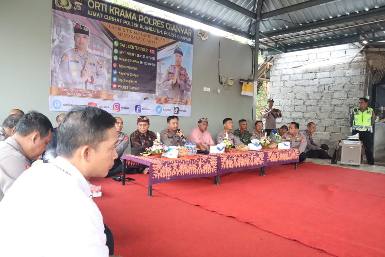 jumat curhat polres gianyar