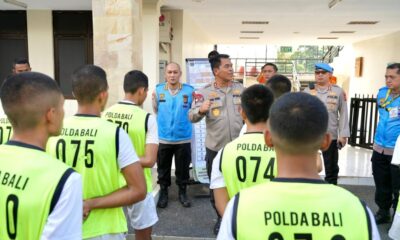 tes jasmani penerimaan polri di bali