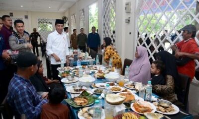 presiden makan bersama