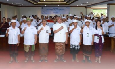 pelantikan pengurus forum perbekel gianyar