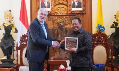audiensi duta republik ceko di bali