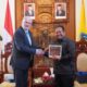 audiensi duta republik ceko di bali