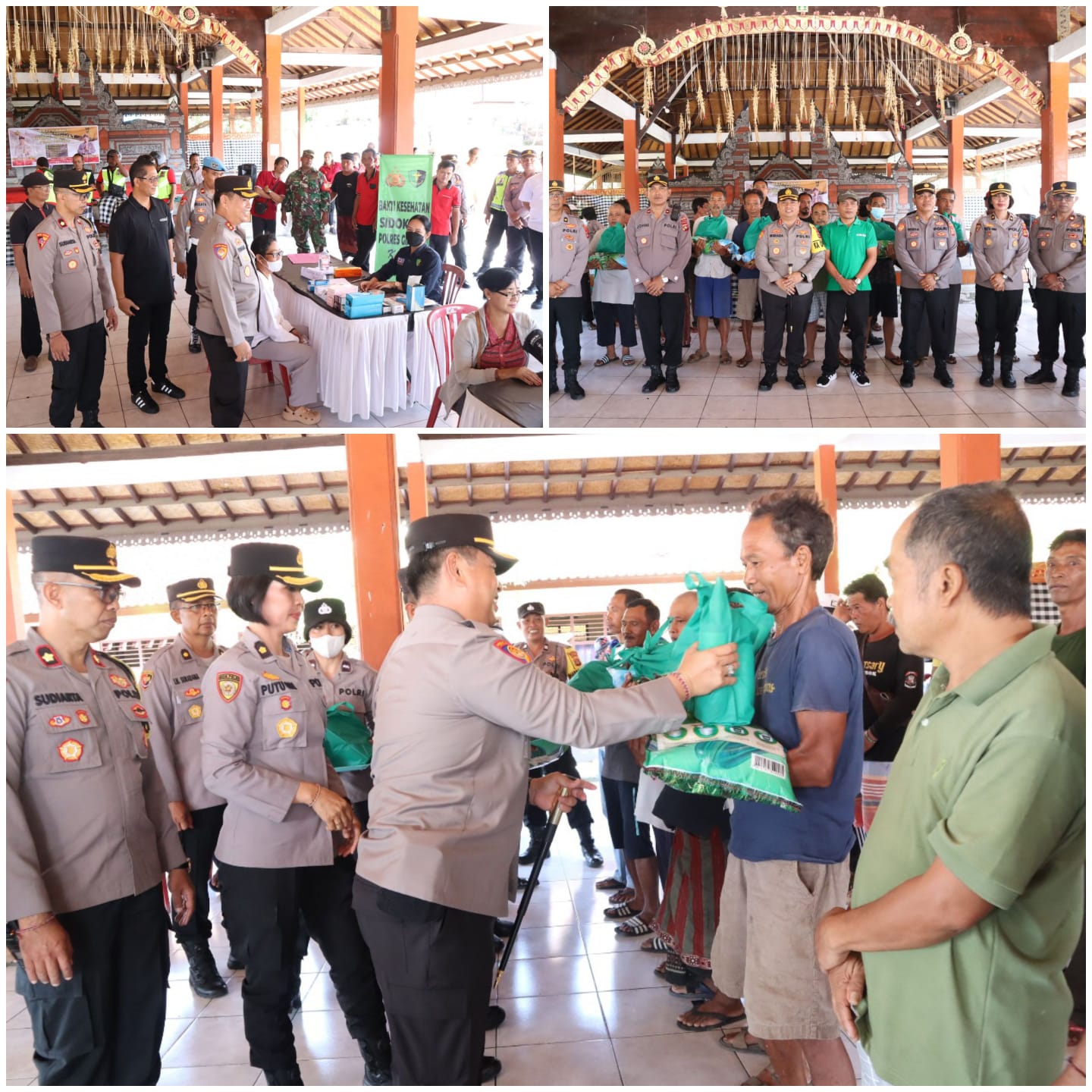 bakti sosial polres gianyar