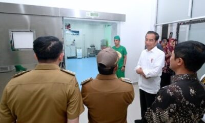 presiden jokowi di rsud rupit