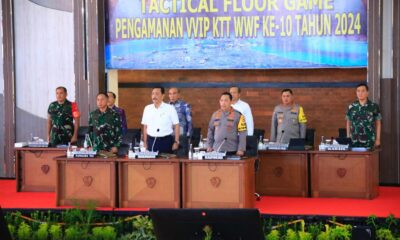 simulasi pengamanan wwf