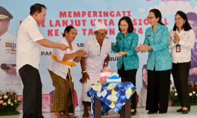 peringatan hari lansia provinsi bali