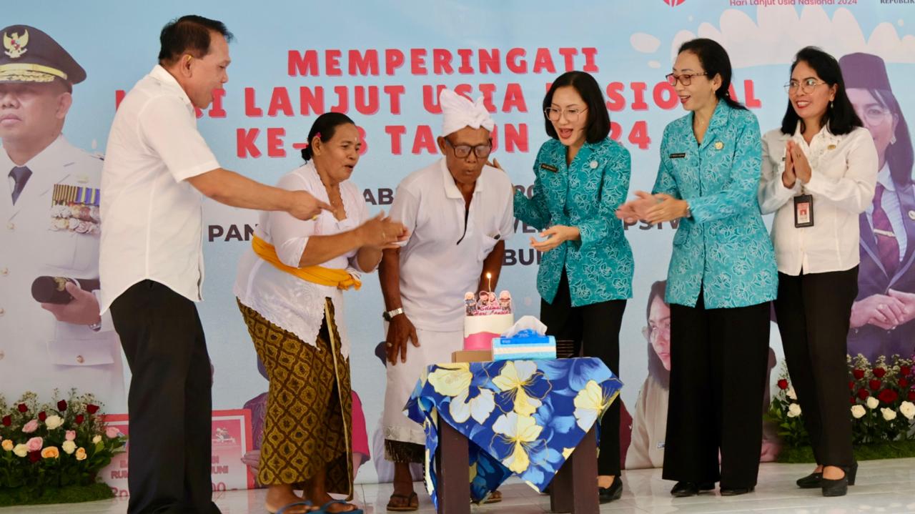 peringatan hari lansia provinsi bali