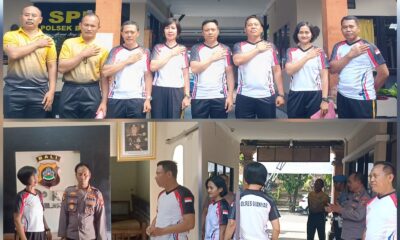 lomba kebersihan Polres Gianyar