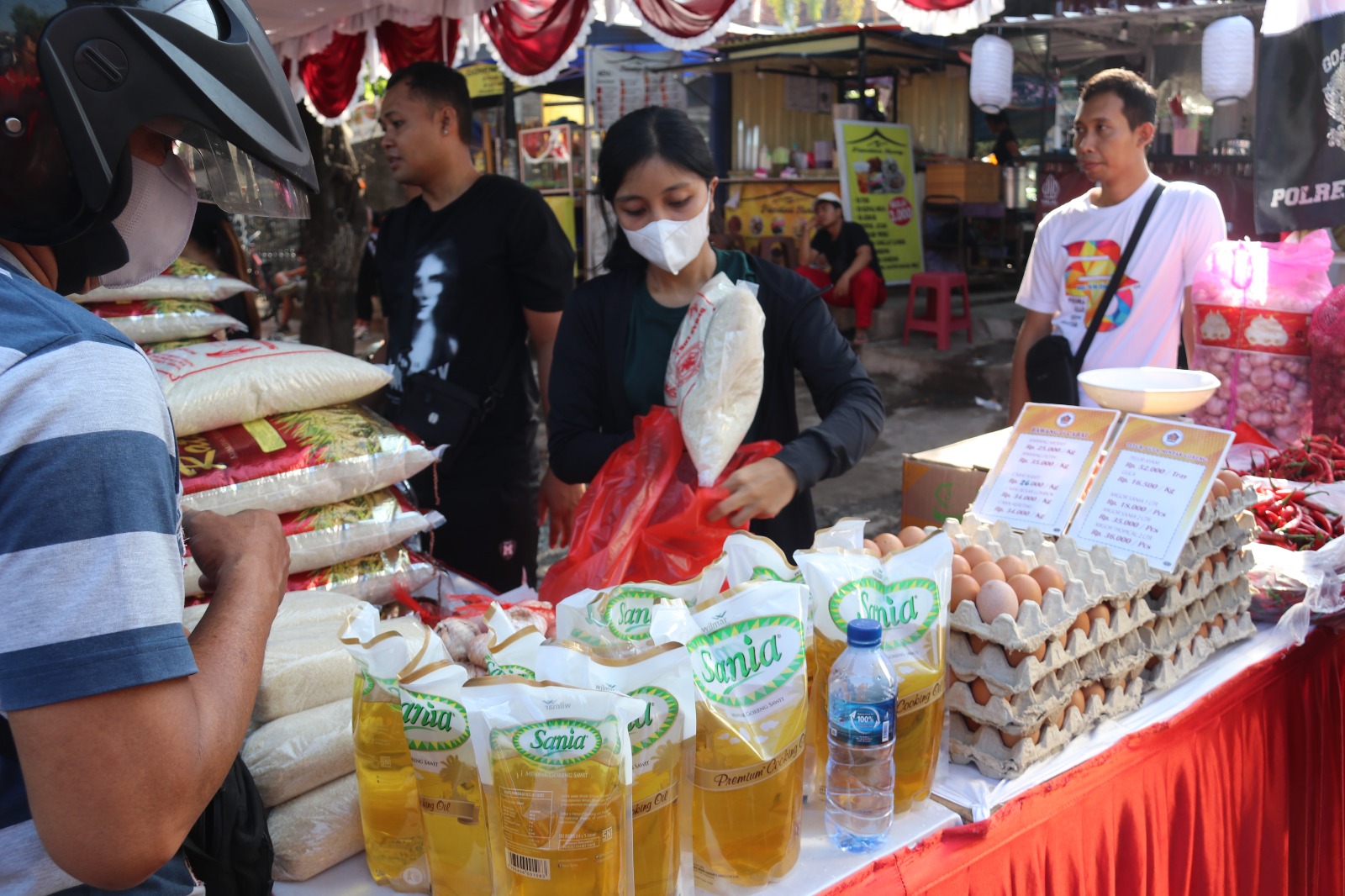 pasar murah polres buleleng
