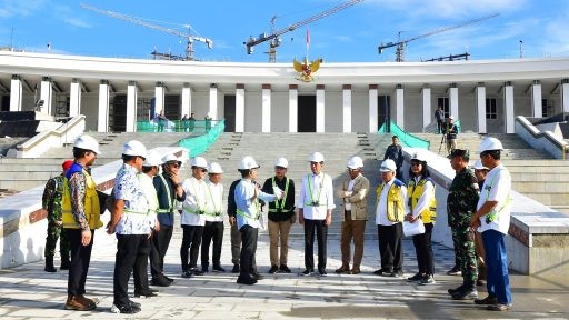 persiapan hut ri di ikn