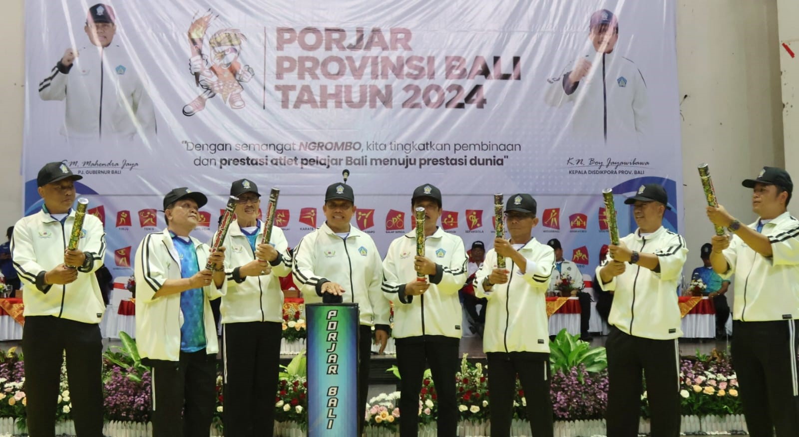 Pembukaan PORJAR Bali 2024