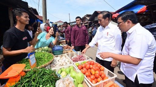 presiden di pasar dumai