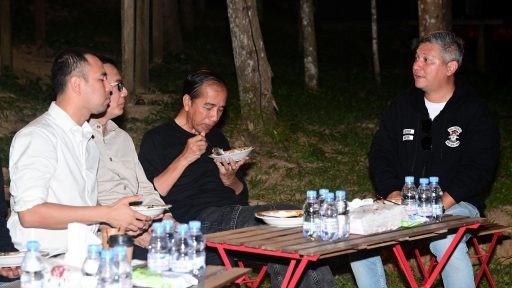 makan malam bersama presiden