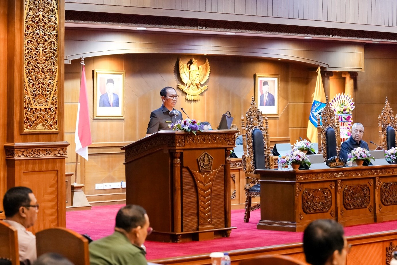 rapat paripurna badung