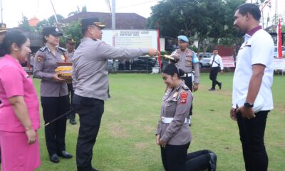 kenaikan pangkat polres gianyar