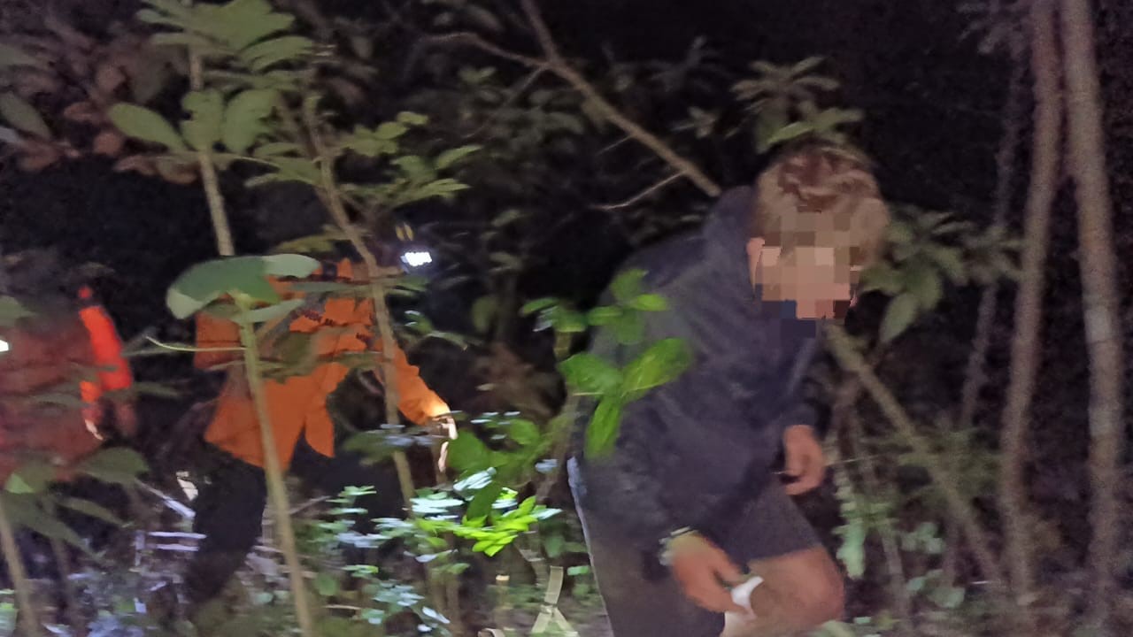 wna hilang di gunung agung