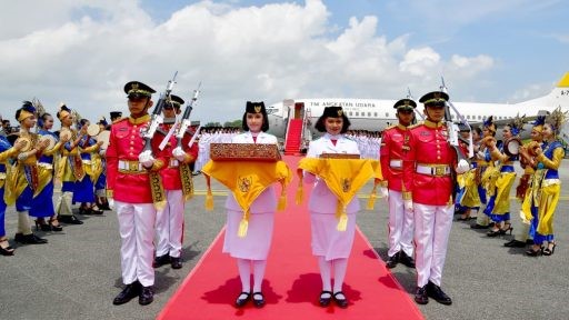 kirab Duplikat Bendera Merah Putih