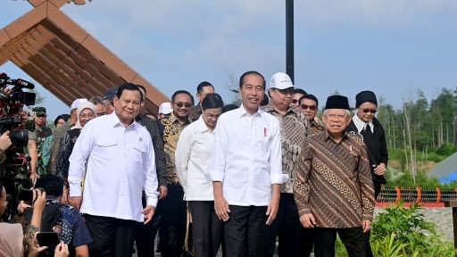 presiden jokowi di ikn