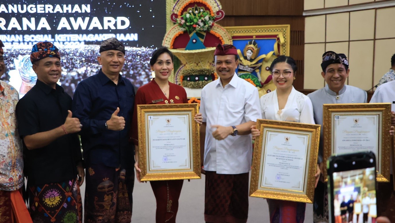 Paritrana Awards Provinsi Bali